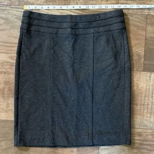 CAbi dark gray skirt